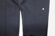 Perry Ellis Mens Modern fit Dress Pants 36 / 29 Navy Blue Solid Stretch