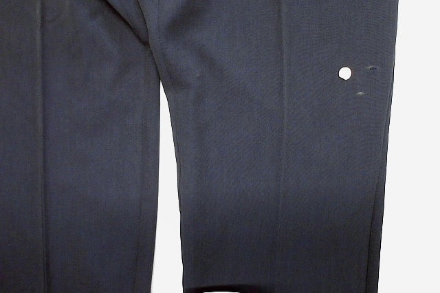 Perry Ellis Mens Modern fit Dress Pants 36 / 29 Navy Blue Solid Stretch