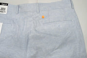 Bar Iii Mens Slim fit Dress Pants 34 / 32 Light Blue Solid Stretch