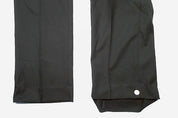 Kenneth Cole Mens Slim fit Dress Pants 33 / 32 Black Solid Stretch
