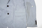 Hugo Boss Mens Modern fit Suit Jacket Blazer 42 L Light Blue Solid Stretch