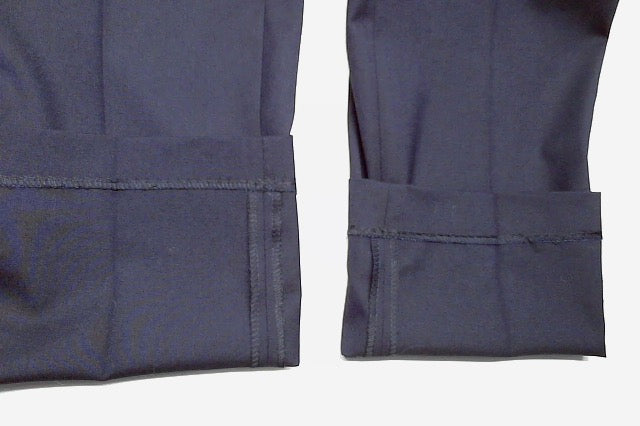 Alfani Mens Slim fit Dress Pants 32 / 30 Navy Blue Solid Stretch