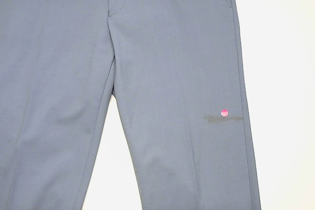Bar Iii Mens Slim fit Dress Pants 30 / 30 Light Blue Solid Stretch