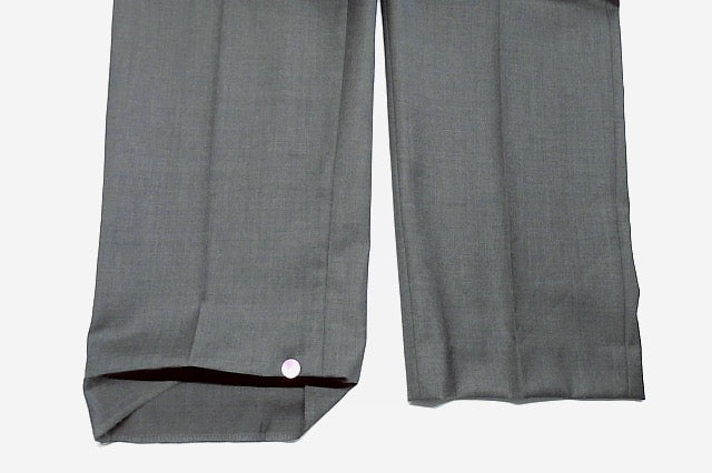 Michael Kors Mens Classic fit Dress Pants 38 / 32 Dark Grey Solid Stretch