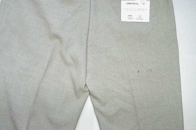 Kenneth Cole Mens Slim fit Chinos Pants 34 / 32 Beige Check Stretch