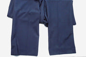 Perry Ellis Mens Modern fit Dress Pants 32 / 32 Navy Blue Solid Stretch