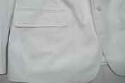 Tommy Hilfiger Mens Modern fit Suit Jacket Blazer 42 S White Solid Stretch