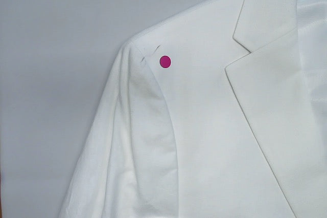 Tommy Hilfiger Mens Modern fit Sport Coat Blazer 40 S White Solid Stretch Linen