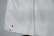 Bar Iii Mens Slim fit Suit Jacket Blazer 44 R White Solid Stretch