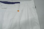 Tommy Hilfiger Mens Modern fit Dress Pants 32 / 32 White Solid Stretch