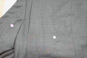 Calvin Klein Mens Slim fit Suit Jacket Blazer 46 L Gun Metal Grey Solid Stretch