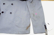 Michael Kors Mens Classic fit Double Breasted Sport Coat Blazer 42 L Blue