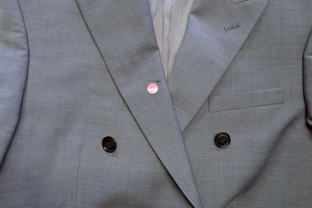 Bar Iii Mens Slim fit Double Breasted Suit Jacket Blazer 36 S Purple Solid