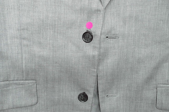 Bar III Mens Slim fit Sport Coat Blazer 44 R Light Grey
