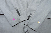 Bar III Mens Slim fit Sport Coat Blazer 44 R Light Grey