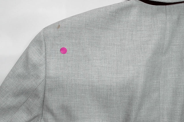 Tommy Hilfiger Mens Modern fit Sport Coat Blazer 46 R Grey Solid Stretch
