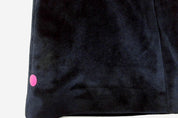 Michael Kors Mens Classic fit Velvet Sport Coat Blazer 48 R Navy Blue