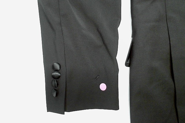 Calvin Klein Mens Slim fit Tuxedo Jacket Blazer 42 R Black Solid Stretch