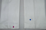 Tommy Hilfiger Mens Modern fit Dress Pants 38 / 34 White Solid Stretch