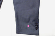 Michael Kors Mens Classic fit Suit Jacket Blazer 50 R Blue Solid Stretch