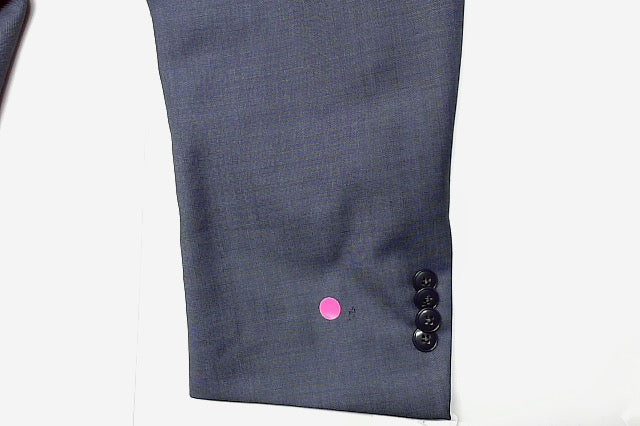 Michael Kors Mens Classic fit Suit Jacket Blazer 50 R Blue Solid Stretch