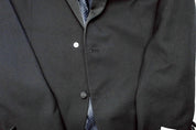 Alfani Mens Slim fit Suit Jacket Blazer 42 R Black Solid Stretch
