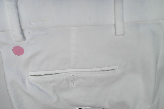 Tommy Hilfiger Mens Modern fit Dress Pants 32 / 30 White Solid Stretch