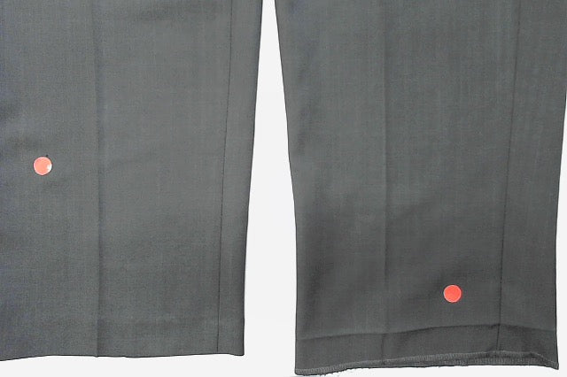 Haggar Mens Slim fit Dress Pants 36 / 29 Dark Grey Solid Stretch