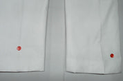 Tommy Hilfiger Mens Modern fit Dress Pants 32 / 30 White Solid Stretch