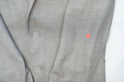 Calvin Klein Mens Slim fit Sport Coat Blazer 40 L Beige Solid Stretch