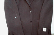 Calvin Klein Mens Slim fit Sport Coat Blazer 44 R Brown Solid Stretch