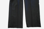 Perry Ellis Mens Modern fit Dress Pants 32 / 32 Black Solid Stretch