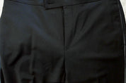 Calvin Klein Mens Slim fit Dress Pants 32 / 30 Black Solid Stretch
