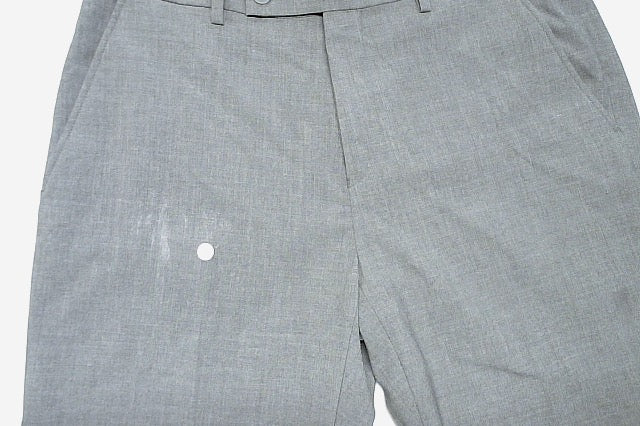 Calvin Klein Mens Slim fit Dress Pants 32 / 30 Mid Grey Solid Stretch