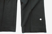 Perry Ellis Mens Modern fit Dress Pants 36 / 32 Black Solid Stretch