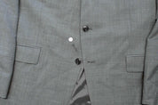 Michael Kors Mens Classic fit Sport Coat Blazer 48 R Grey Solid Stretch
