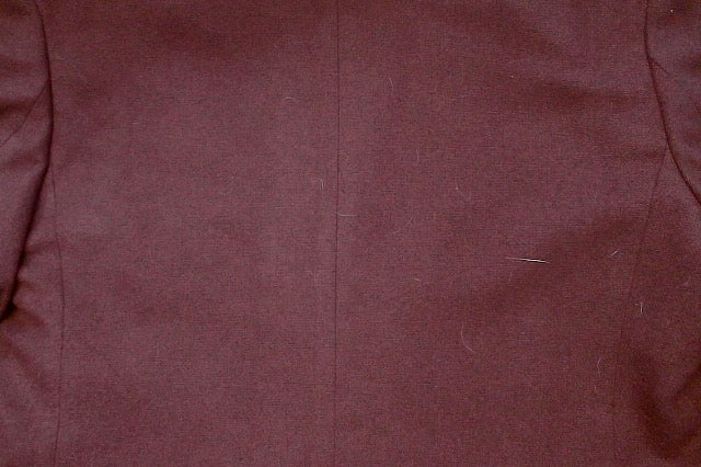 Nautica Mens Modern fit Sport Coat Blazer 44 R Maroon Red Solid Stretch