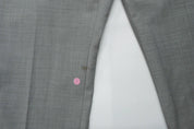 Calvin Klein Mens Slim fit Dress Pants 34 / 29 Light Grey Solid Stretch