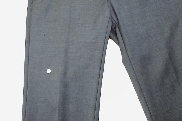 Calvin Klein Mens Slim fit Dress Pants 34 / 30 Navy Blue Solid Stretch
