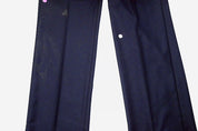 Kenneth Cole Mens Slim fit Dress Pants 36 / 32 Navy Blue Solid Stretch