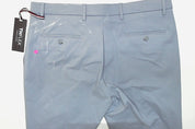 Tommy Hilfiger Mens Modern fit Dress Pants 34 / 30 Powder Blue Solid Stretch