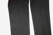 Kenneth Cole Mens Skinny fit Dress Pants 34 / 32 Black Solid Stretch