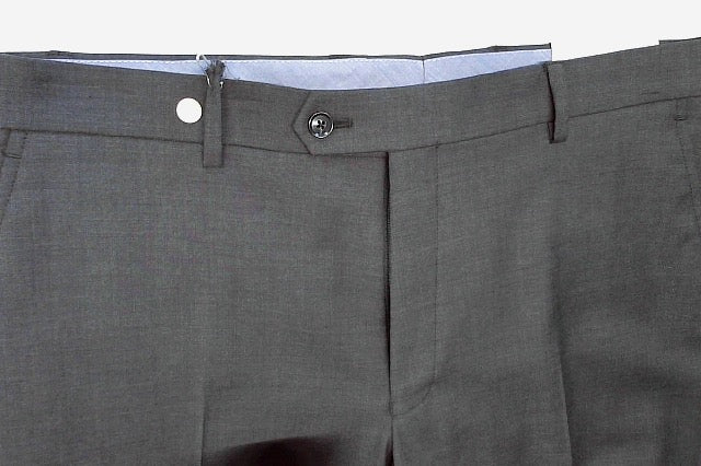 Tommy Hilfiger Mens Modern fit Dress Pants 36 / 32 Dark Grey Solid Stretch
