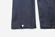 Michael Kors Mens Classic fit Dress Pants 34 / 34 Navy Blue Solid Stretch