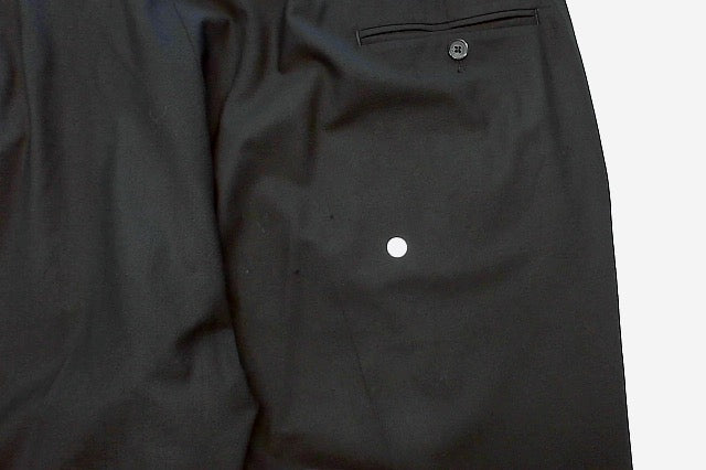 Brooks Brothers Mens Classic fit Dress Pants 42 / 30 Black Solid Stretch Wool