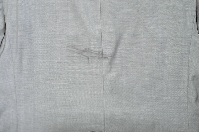 Calvin Klein Mens Slim fit Suit Jacket Blazer 42 L Light Grey Solid Stretch