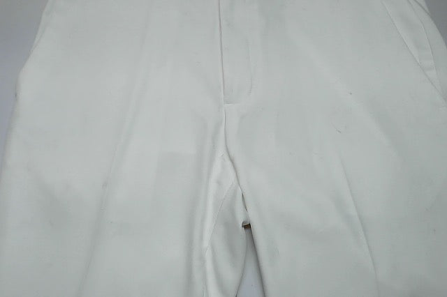 Kenneth Cole Mens Modern fit Dress Pants 32 / 32 White Check Stretch