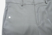 Perry Ellis Mens Modern fit Dress Pants 32 / 32 Charcoal Grey Solid Stretch