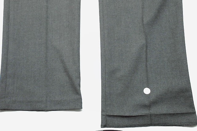 Kenneth Cole Mens Slim fit Dress Pants 32 / 32 Charcoal Grey Solid Stretch