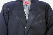 Hugo Boss Mens Modern fit Suit Jacket Blazer 40 S Navy Blue Solid Stretch